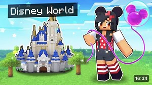 Disney World In MINECRAFT!_我的世界