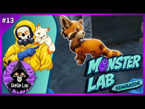 Ep 13 | Monster Lab Simulator - 🐾 Stage 1 Monsters Made and It’s Adorable Chaos!