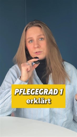 Pflegegrad 1 ist der Einstieg ins Pflegesystem. Er wird vergeben, wenn eine geringe Beeinträchtigung der Selbstständigkeit vorliegt. Das kann zum Beispiel eine beginnende Demenz sein, leichter Mobilitätsverlust oder altersbedingte Orientierungsschwierigkeiten. Anders als bei höheren Pflegegraden gibt es bei Pflegegrad 1 noch kein Pflegegeld und keine ambulanten Pflegesachleistungen. Ein ambulanter Pflegedienst wird hier also nicht über die Pflegekasse finanziert. Trotzdem stehen dir mit Pflegegr