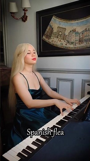Spanish flea #piano #pianist #pianomusic #pianocover #calmmusic #fyp