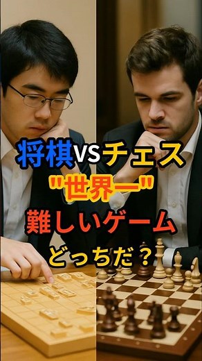 [Comparison] Shogi vs Chess: Which is the most difficult game in the world?! #Overseas Reactions