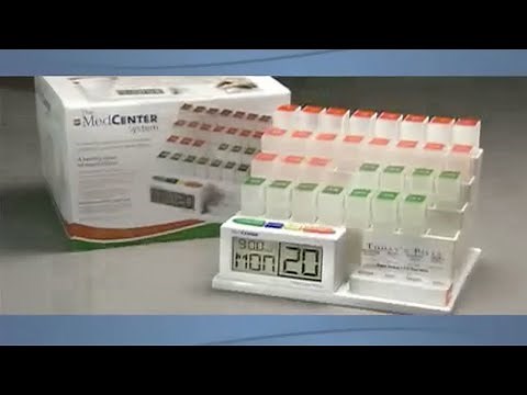 Monthly Pill Organizer & Reminder - MedCenter System Commercial