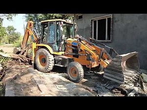 JCB 3dx plus BS4 machine working #jcb #automobile #viral
