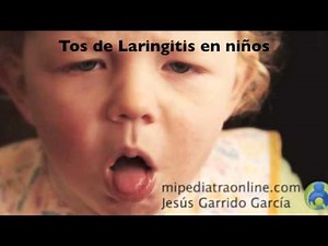 Tos de laringitis