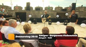 15K views · 413 reactions | Amigos - Konzert heute 20:15 Uhr auf Melodie TV Erlebe Die Amigos in diesem stimmungsvollen Live-Konzert, umrahmt von der einzigartigen Kulisse der Burgarena Finkenstein in Kärnten | Melodie Express | Facebook