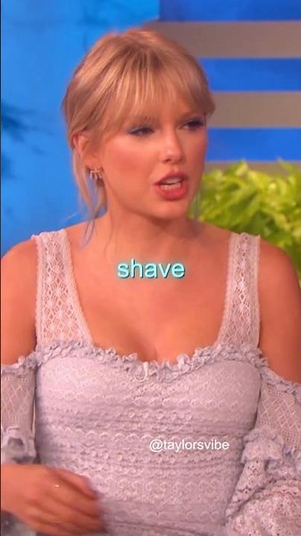 How often Taylor Swift shaves her legs? 😱❤️😂