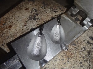 Making Lead Fishing Weights