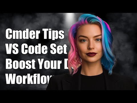 How to use Cmder in Visual Studio Code?