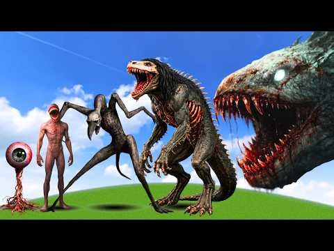 ALL New Creepypasta SCP mobs Comparison in Minecraft !