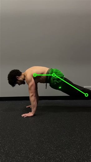 step by step guide to doing a push up 💪