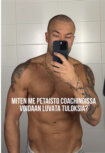 Miten me Petaisto Coachingilla voidaan luvata tuloksia? Helposti. Jos sitoudut saat tuloksia.📈 Mä vaadin sitoutumista koska se on ainoo tie kehitykseen ja tuloksiin. Sillä, mikä sun lähtökondis tai aikasempi urheilutausta (tai sen puute) on, ei oo mitään väliä. Ainoo millä on merkitystä on se, että oot valmis tekee määrätietosesti ja pitkäjänteisesti töitä. Jos et oo valmis ottamaan vastuuta ite omasta hyvinvoinnistas, niin ei kukaan muukaan sitä sun puolesta tee. Mut jos oot valmis sitoutumaan