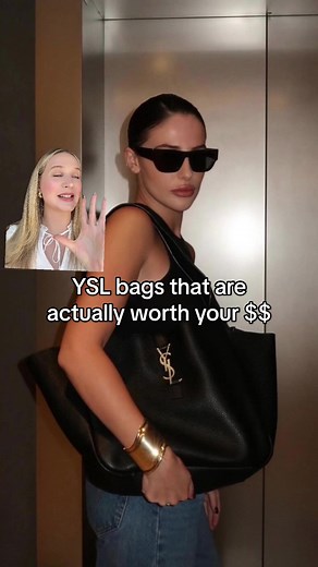 Replying to @Ivy #greenscreen YSL bags that are actually worth the $$ - drop your fav or least fav YSL bags in the comments! #YSL #handbags #tiktokfashion #fashiontok #fashiontiktok