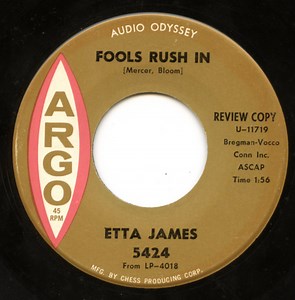 Etta James - Fools Rush In