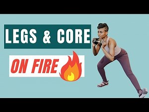 Powerful Dumbbell & Slider Workout for Legs and Core
