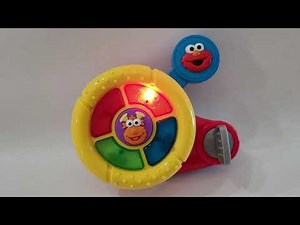 Vintage Sesame Street Elmo & Honker Steering Wheel Driving Toy Tyco 1999 (FOR SALE ON EBAY)