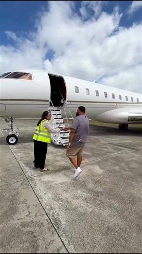 DJ Khaled Leaving Dominican Republic on Private Jet ✈️🇩🇴 #djkhaled #shorts