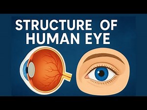 Human eye || Structure of human eye Class 8 || Structure and working of human eye || #kanakclasses