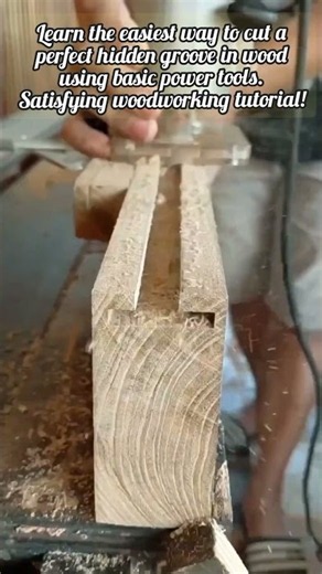 How To Cut Perfect Wood Grooves Fast Easily