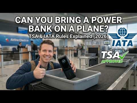 Can You Bring a Power Bank on a Plane? TSA & IATA Rules Explained (2026)