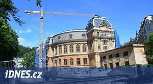 Oprava Císařských lázní pokračuje navzdory komplikacím podle plánu - iDNES.cz