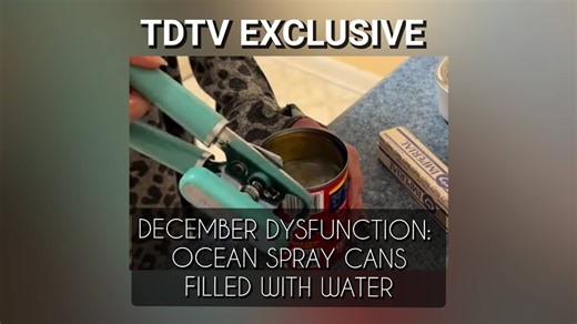 TDTV S. 4; EP. 46: DECEMBER DYSFUNCTION: Ocean Spray Cans Filled With Water