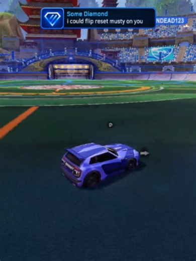 Can a Diamond Flip Reset Musty in Rocket League?