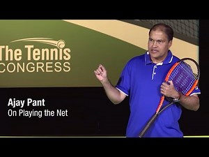 How to Practice Poaching at the Net - Ajay Pant at Tennis Congress