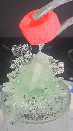  800°C Bolt Blasts Ice Hole! Steamy Chaos ❄️  HOT ball experiment...