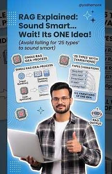 RAG Isn't 25 Types — It's One Idea (Every Variant Explained)