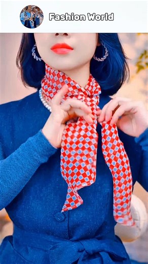 99%가 모르는 '한 끗' 차이! 꽃무늬 스카프를 예술로 만드는 법 🌸