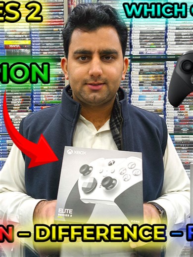 Xbox Elite Series 2 vs Elite Series 2 Core Comparison – Difference, Features & Budget Friendly? Confused between Xbox Elite Series 2 and Elite Series 2 Core? 🤔🎮 This video explains the real differences, features, accessories, and price to help you choose the best Xbox Elite controller for your budget 💰🔥 Whether you’re a competitive gamer, FPS lover, or playing on Xbox Series X|S or PC, this comparison will save your money and time. 👉 Watch till the end & comment which one you prefer 💥 Enjo
