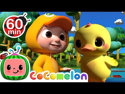 🐣Ten Little Duckies! Count to 10 with COCOMELON🐣 | Kids Videos | Moonbug Kids After School