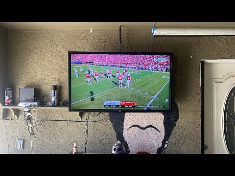 DIY TV ceiling mount