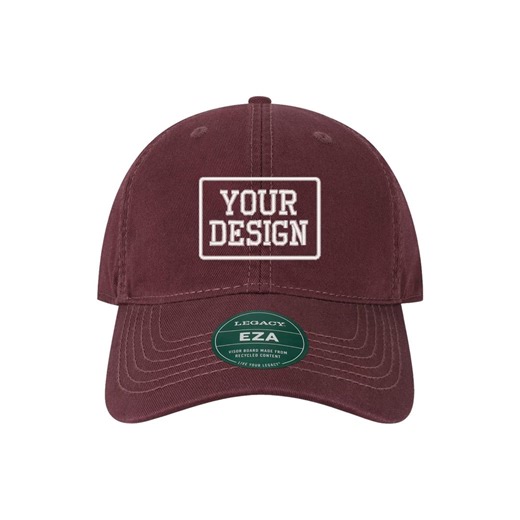 Custom Embroidered Dad Hat, Personalized Baseball Cap, Custom Text or Logo, Adjustable Unstructured Cap, Legacy Brand (EZA) - Etsy