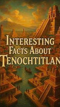 Tenochtitlan Exposed: Amazing Facts About the Aztec City on Water! 🏰🌊