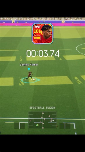 Yamal New Card Speed Test 💨 #shortsfeed #efootball2026 #pes