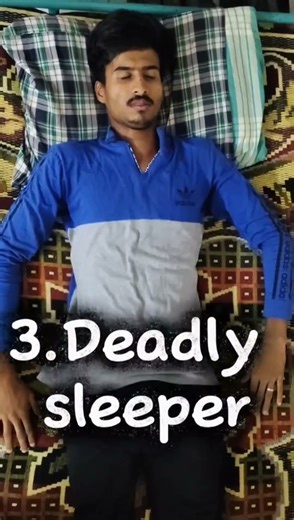 Types of sleeping💤😴😊