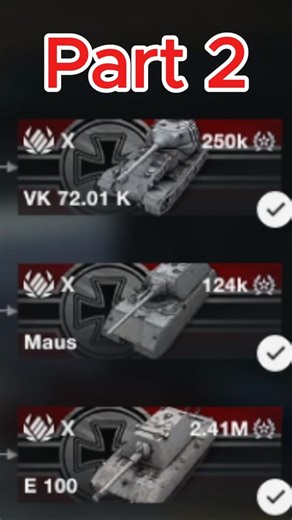 How to ammo rack tier 10 German tech tree tanks PART 2 - WOTB