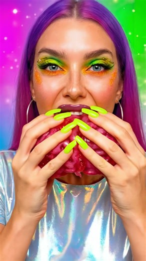 REALISTIC PINK BRAIN! 🧠🧟‍♀️ Sticky Slime ASMR