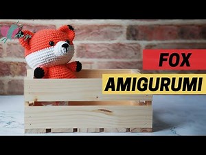 #119 | Fox Amigurumi Easy Tutorial (2/2) | Crochet Amigurumi Animals | Free Pattern | AmiguWorld