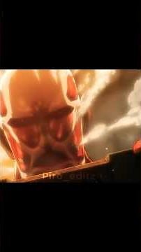 [First appearance of Colossal Titan] #attackontitanedit #colossaltitan #aot #fyp #aotedit #eren