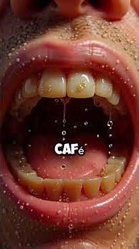 What happens in your body when you drink your first coffee in the morning before brushing your te...