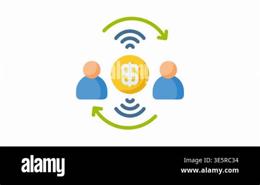 dollar icon vector illustration Stock Video Footage - Alamy