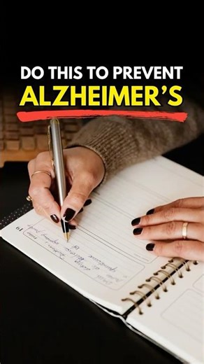 Do This to Prevent Alzheimer's