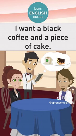 Learning English Dialogue in a Restaurant