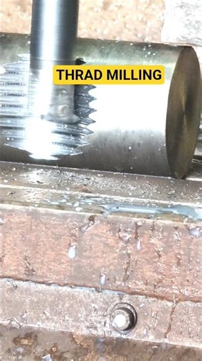 thread milling #cnctools #cncprogrammer #cnctooling