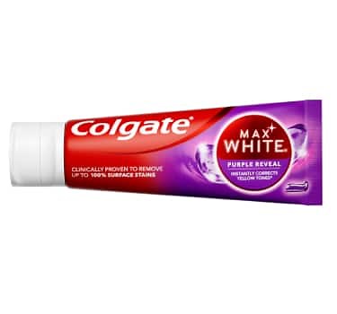 Colgate Max White Purple Reveal Instant Teeth Whitening Toothpaste