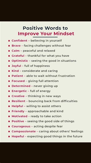 Positive Words #shorts#english