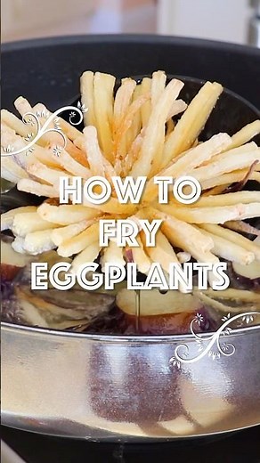 How to Fry Eggplants Like a Master Chef!