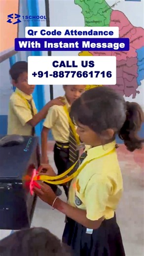 Qr Code Attendance System | Attendance Management system | 1schoolerp